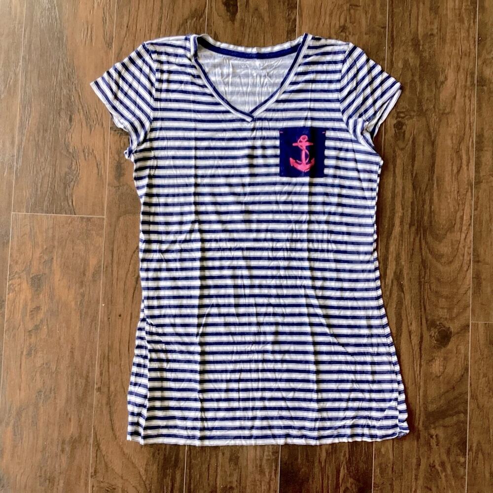 Nautica Striped Night Gown